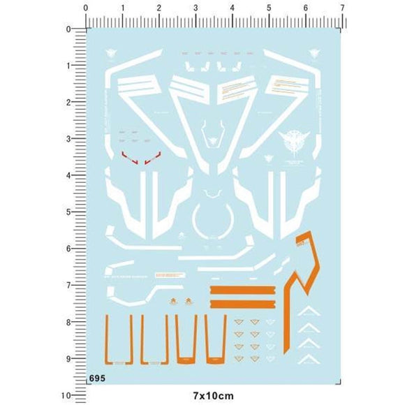CALILY HG 1/144 Arios GN-007 695 Water Slide Dacal