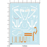 CALILY HG 1/144 Arios GN-007 695 Water Slide Dacal