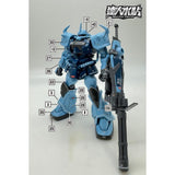 MASTER H027 1/144 HG 08 GOUF CUSTOM Water Slide Decal Collectibles