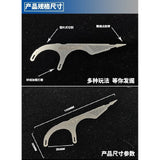 MOSHI M.S. MS034 Military Model Floss Shaped Sandpaper Arcuate Curved Surface Polish Equipment