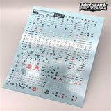 DL DALIN Water slide decal RG Series EVA 01 Impulse Unicorn Freedom Crossbone Strike