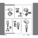 CB HG 12 butcher parts for TWFM Michaelis Replacement