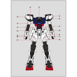 1010 Water Slide Decal MG 1/100 MB GAT-X105 Strike Swor d Launcher Series 1010MG022