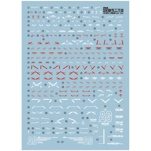 1010 Water Slide Decal MG 1/100 MSZ-006 ZETA Z Ver.Ka 1010MG028
