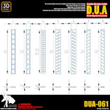 ANUBIS 3D print detail upgrade parts DUA061-110 details upgrade accessories Active shaft Heat sink Oil pipe Outer armor no kits