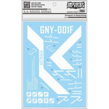 DL DALIN Water slide decal MG MB 8816 Astraea F Type F GN17 Stand