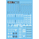 LANYU HG 1/144 Kshatriya NZ666 Fluo Water slide decal