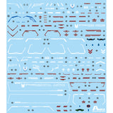 Amax Water Slide Decal HG 1/144 Rising Freedom / Immortal Justice AMAXHGMR004