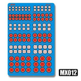 MOSHI M.S. MX001-012  Model Detail Modification Metal Etching