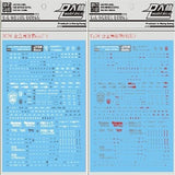 DL DALIN Water slide decal UC36 1/60 FULL METAL Panic Caution General Use