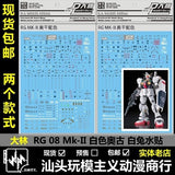 DL DALIN Water slide decal RG MK-II MK2 MK 2 AEUG TATINS