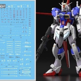 DL DALIN Water slide decal RG38 RG 1/144 Impulse