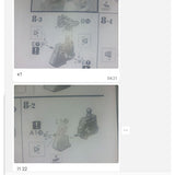 CB butcher parts for MG ZAKU 2 Psycho zaku ver.ka Q1-9 A2-7