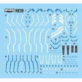 MASTER H038 HGBM 00 DIVER 1/144 Water Slide Decal Collectibles