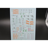 DL DALIN Water slide decal MG 1/100 Buster