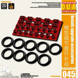ANUBIS 3D print detail upgrade parts DUA021-060 details upgrade accessories Active shaft Heat sink Oil pipe Outer armor no kits