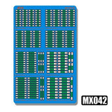 MOSHI M.S. MX037-042 Reform Color Separation Etching Detail Parts