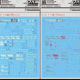 DL DALIN Water slide decal UC36 1/60 FULL METAL Panic Caution General Use