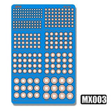 MOSHI M.S. MX001-012  Model Detail Modification Metal Etching