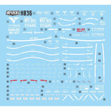 MASTER H036 HGUC 1/144 BAUND DOC Water Slide Decal Collectibles