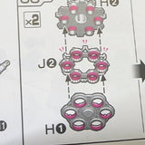 CB butcher parts for RG ZEONG G8 A2 A3 A4 A5 A6