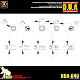 ANUBIS 3D print detail upgrade parts 1100 zaku one-eyed laser aiming instrument DUA040  detail parts no kits