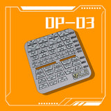 Phoenix 3D print DP-03 Trapezoidal Armor Paster General Use detail upgrade parts no kits Collectibles