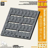 ANUBIS 3D print detail upgrade parts DUA021-060 details upgrade accessories Active shaft Heat sink Oil pipe Outer armor no kits