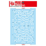 20250722 XUEYAN XY / SNOW FLAME MD Strike Raptor Fluorescences Water slide decal