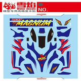 20250722 XUEYAN XY / SNOW FLAME Beat Magnum 4wd High-Accuracy Water slide decal