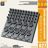 ANUBIS 3D print detail upgrade parts DUA021-060 details upgrade accessories Active shaft Heat sink Oil pipe Outer armor no kits