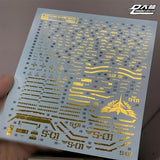 DL DAlibabaN Water slide decal MG SAZABI Ver.