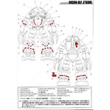 20250722 XUEYAN XY / SNOW FLAME MG-48 MG Z'GOK General Use High-Accuracy Fluorescence Water slide decal