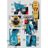 DL DALIN Water slide decal UC64 8819 MG 1/100 JAGD QUESS AIR