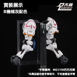 DL DALIN General Moveable Claw Hands 1/100 MG blue frame unicorn Red Frame Barbatos