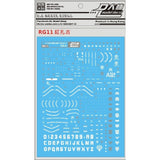 DL DALIN Water slide decal RG 1/144 MS-06F ZAKU 2