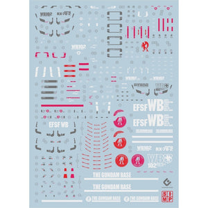 20250721 EVO MG 1/100 RX-78-2 RX78 2.0 3.0 Water Slide Decal EVOMG035 EVOMG036