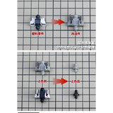 M.S. MOSHI Tool HS037 EG 1/144 Nu  Waist Neck Modification Detail Parts