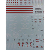 20250722 XUEYAN XY / SNOW FLAME HG 16 NT-A / Sinanju Stein 2in1 Fluorescence High-Accuracy Water slide decal