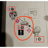 CB RG 07 butcher parts for SAZABI