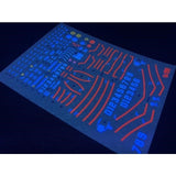 20250722 XUEYAN XY / SNOW FLAME MG 85 DOM Fluorescence Water slide decal