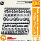 ANUBIS 3D print detail upgrade parts DUA061-110 details upgrade accessories Active shaft Heat sink Oil pipe Outer armor no kits