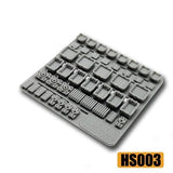 MOSHI M.S. HS003/006  Model Detail Modification Radiator Fin General Use