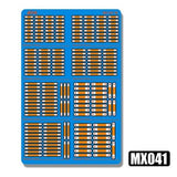 MOSHI M.S. MX037-042 Reform Color Separation Etching Detail Parts