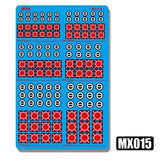MOSHI M.S. MX013-016  Model Detail Modification Metal Etching