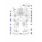 20250721 EVO MG 1/100 CHAR'S ZAKU RED fluo water slide decal EVOMG013