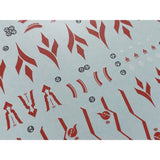 20250722 XUEYAN XY / SNOW FLAME MD-15 Nine-Tails（Fluorescence +Gold Coating）High-Accuracys Water slide decal