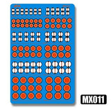 MOSHI M.S. MX001-012  Model Detail Modification Metal Etching