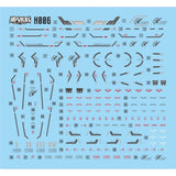 MASTER Water Slide Decal H006 TWFM HG 1/144 Calibarn Collectibles