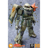 ANUBIS 3D print detail upgrade parts GP024 General parts fit for MG Zaku no kits Collectibles